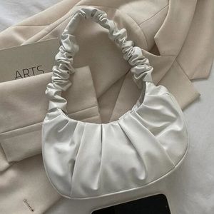 Ruched Shoulder Bag